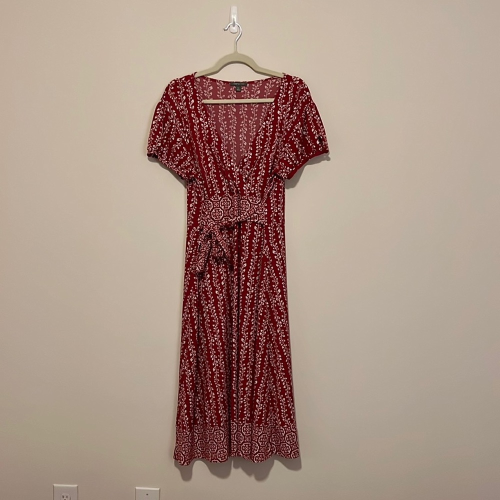 ♥️ Apt 9 Stretch Dress With Tie at Waist Sz XL ♥️